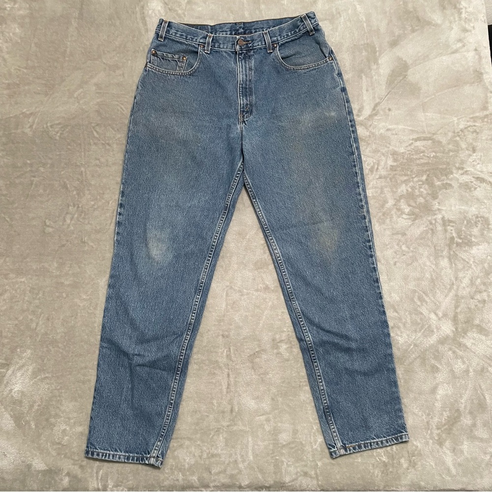 Vintage Levi's 545 Men's Loose Fit Denim Jeans Size 36 x 34 Blue